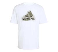 T-shirt adidas Camo Modern Blanc S Tall Male