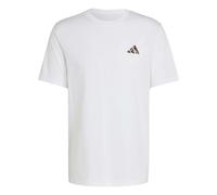 Adidas T-shirt homme Camo petit logo graphique Blanc XL Automne