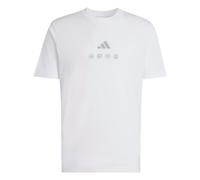 T-shirt adidas Climacool City Tech Graphic Blanc M