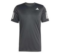 Adidas Club 3 Stripes Short Sleeve T-shirt Noir L Homme