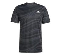 Adidas Club Graphic Short Sleeve T-shirt Bleu S Homme