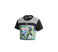 T-Shirt - ADIDAS - Cropped Tee M - Blanc - Femme - Coton - Ajustée - Manches courtes S