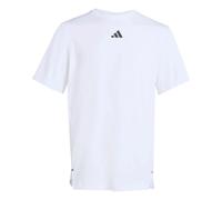 T-shirt adidas D4T PrimeLift 3 stripes Blanc S