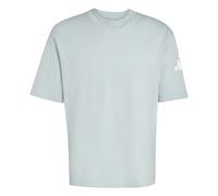 adidas Herren Essentials Lose FIT Three Bar Tee, Wonder Sage/White, XXL