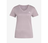 T-shirt adidas Essentials à manches courtes rose clair pour femme - XS