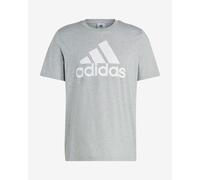 T-shirt adidas Essentials Big Logo manche courte gris blanc - XS