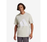 adidas Homme Essentials BIG Logo Single Jersey Tee, Wonder Alumina/White, L