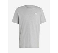 T-shirt adidas Essentials Embroidered Small Logo manche courte gris blanc - S