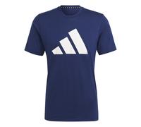 Adidas T-shirt Homme Train Essentials Feelready Logo Bleu foncé/Blanc Taille S