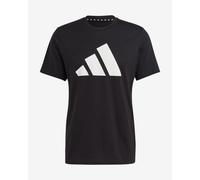 T-shirt adidas Essentials Feelready Logo manche courte noir blanc - S