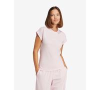 T-shirt adidas Essentials Linear manches courtes rose clair femme - XL