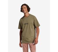 adidas Homme Essentials Linear Single Jersey Tee, Olive strata/Black, XS