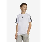 T-shirt adidas Essentials manches courtes blanc noir junior - 128
