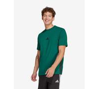 T-shirt adidas Essentials Single 3 Stripes manches courtes vert foncé - S