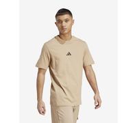 T-shirt adidas Essentials Small Logo Single Jersey manches courtes beige - S