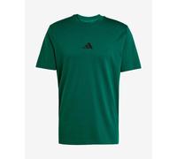 T-shirt adidas Essentials Small Logo Single Jersey manches courtes vert noir - S