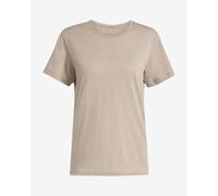 T-shirt adidas Essentials Yoga manches courtes beige femme - XL