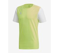 T-shirt adidas Estro 19 manche courte vert-jaune blanc - M