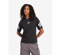 T-shirt adidas Future Icons 3S manches courtes noir pur blanc femme - M