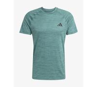 T-shirt adidas Gym+ manches courtes vert turquoise noir - L