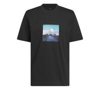 Adidas T-shirt homme Summer Heat Graphic Logo – noir, taille S