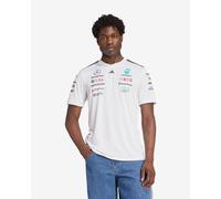 T-shirt adidas Mercedes - AMG Petronas manches courtes blanc pur - L