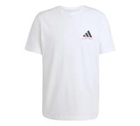 Adidas Messi Icon Graphic Short Sleeve T-shirt Blanc XL Homme