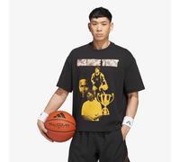 ADIDAS PERFORMANCE T-Shirt fonctionnel 'Anthony Edwards Bling' miel / noir / argent / blanc, Taille M