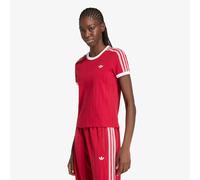 T-shirt adidas Pinstripe Short Sleeve Slim Tee Team Victory Red/ White/ Team Victory Red S