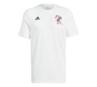 Adidas Pogba Short Sleeve T-shirt Blanc L Homme