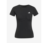T-shirt adidas Power Essentials Workout Contour manches courtes noir femme - M