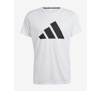 T-shirt adidas Run It manches courtes blanc pur noir - S