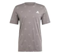 Adidas T-shirt homme Seasonal Essentials – Monogram Graphic – Charcoal – M