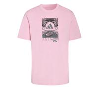 adidas Herren Summer Slides Relax Graphic T-Shirt, True Pink, M