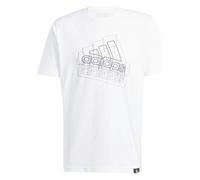 adidas Homme Tech BOS Graphic Tee, White, XL