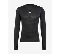 T-shirt adidas Techfit COLD.RDY manche longue noir pur - S