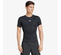 Adidas T-shirt Techfit manches courtes noir Homme S coupe Regular