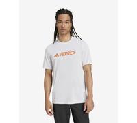 Adidas - Tee-shirt de trail running léger et respirant - Multi Logo Tech Tee White pour Homme - Taille XL - Blanc Blanc XL