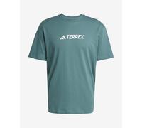 T-shirt adidas Terrex Classic Logo manches courtes vert - XS