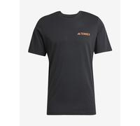 T-shirt adidas Terrex Graphic manches courtes noir orange - L