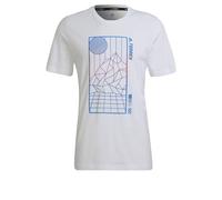 Adidas Tx Mou Fu Short Sleeve T-shirt Blanc L Homme