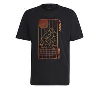T-shirt adidas Terrex Mountain Fun Graphic Noir L