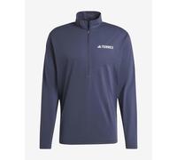 T-shirt adidas Terrex Multi Climacool demi-zip à manches longues bleu marine - XL