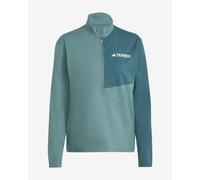 adidas Terrex MT Half-Zip Maillot De Course Femmes - Vert Foncé , Vert, Taille L