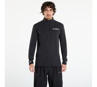 T-shirt adidas Terrex Xperior Half-Zip Long-Sleeve Top Black XL