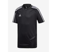T-shirt adidas Tiro 19 Training 3 Bandes manche courte noir blanc enfant - 116