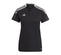 T-Shirt - ADIDAS - Tiro 21 - Blanc-Noir - 100% polyester - Manches courtes - Coupe Regular XS