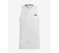 T-shirt adidas Train Essentials Feelready sans manches blanc - L