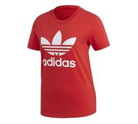 T-Shirt - ADIDAS - Trefoil Tee S - Manches courtes - Rouge - Coton 36