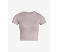 T-shirt adidas Workout Essentials Knit manches courtes rose femme - XS